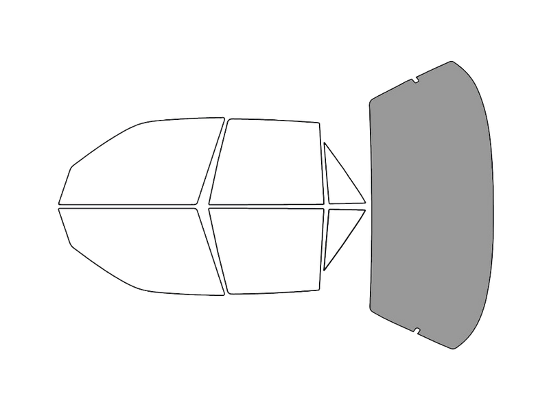 Rear Windshield - 50%