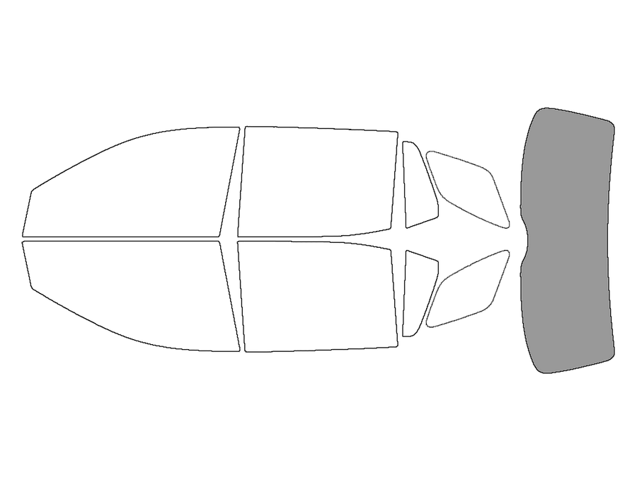 Rear Windshield - 50%