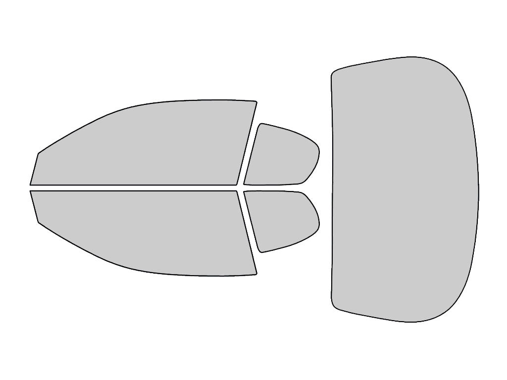 Avery Dennison Chevrolet Monte Carlo 2000-2007 HP Pro Precut Window Tint Kit