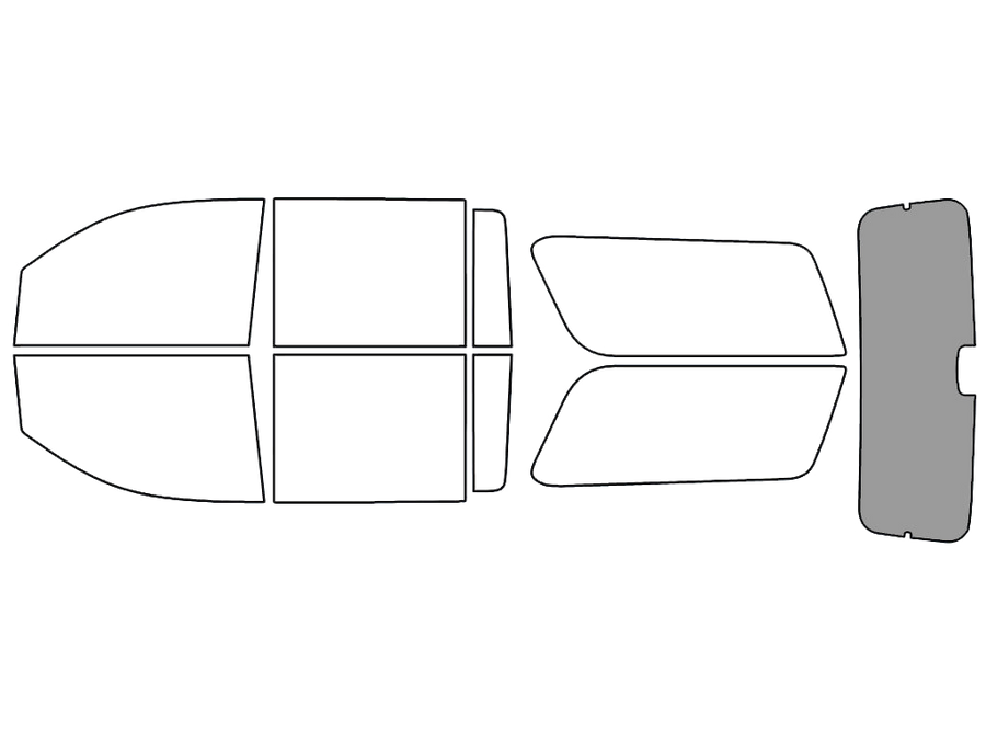 Rear Windshield - 50%