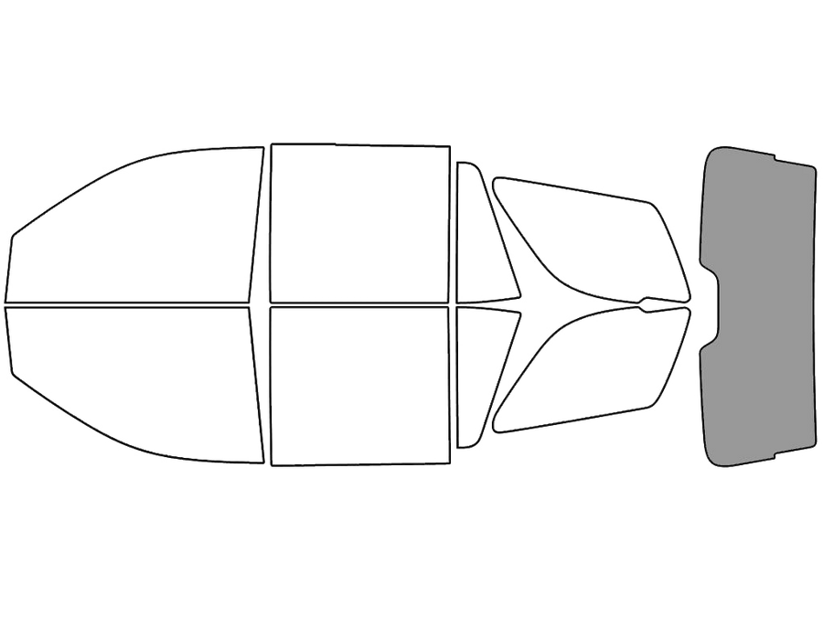 Rear Windshield - 50%