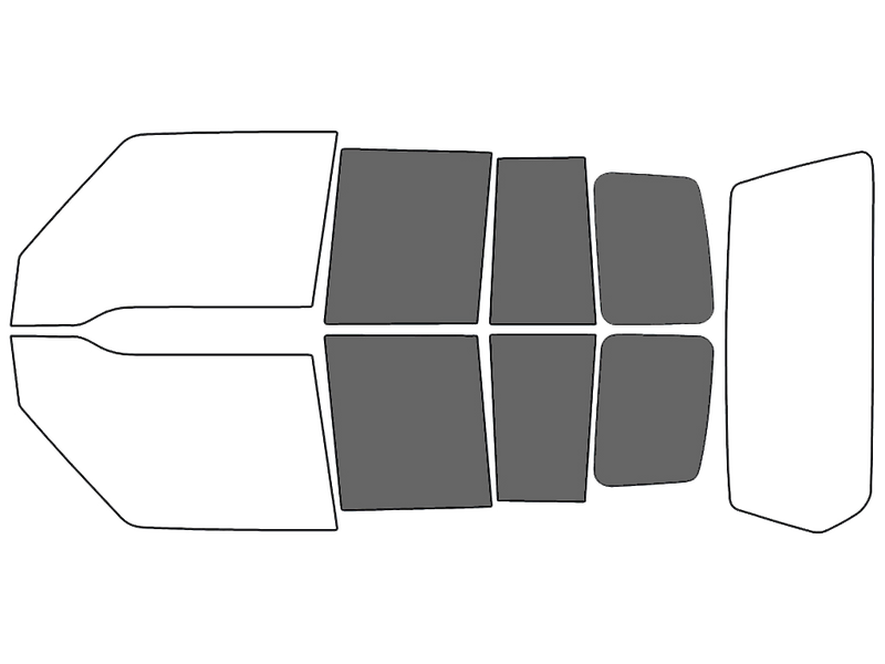 Avery Dennison™ Chevrolet Tracker 1998 NR Pro Precut Window Tint (4 Door)