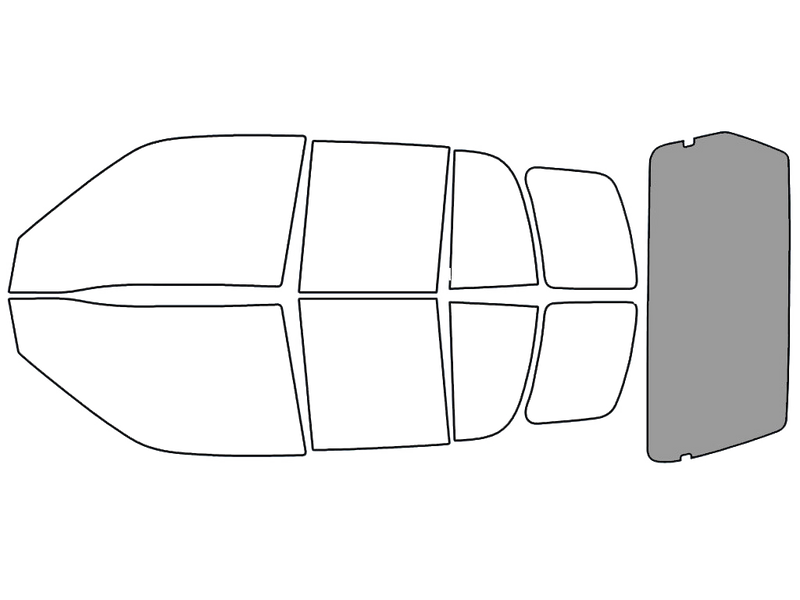 Rear Windshield - 50%