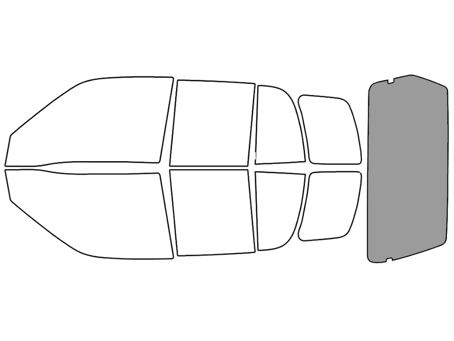 Rear Windshield - 50%