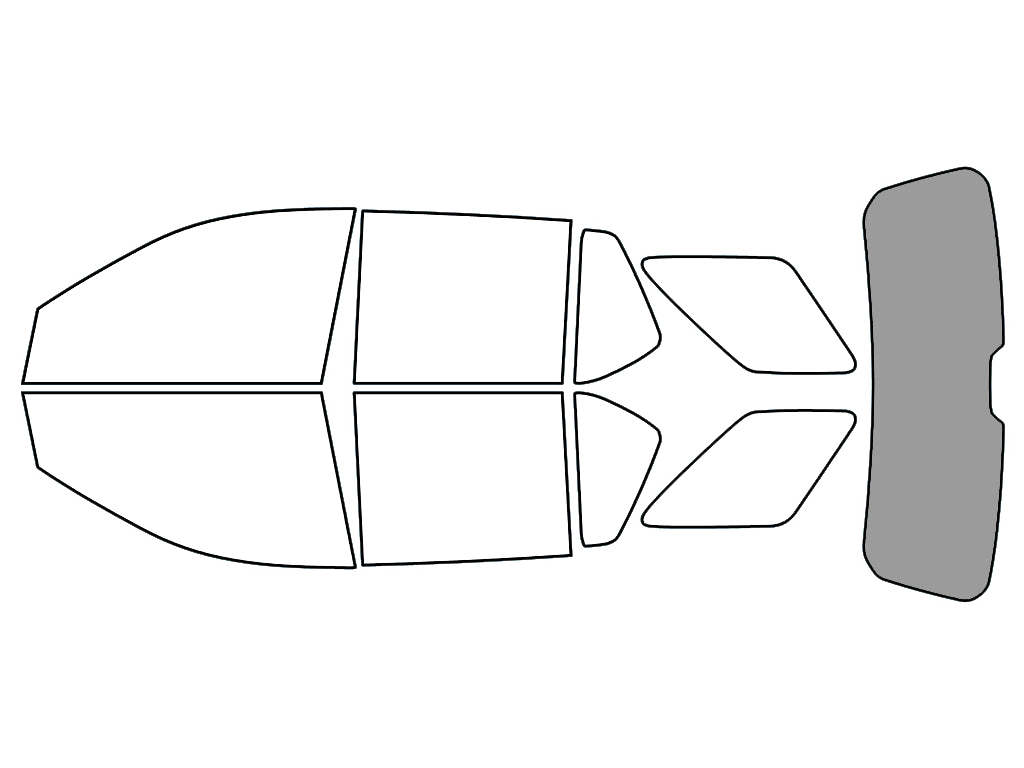 Rear Windshield - 50%