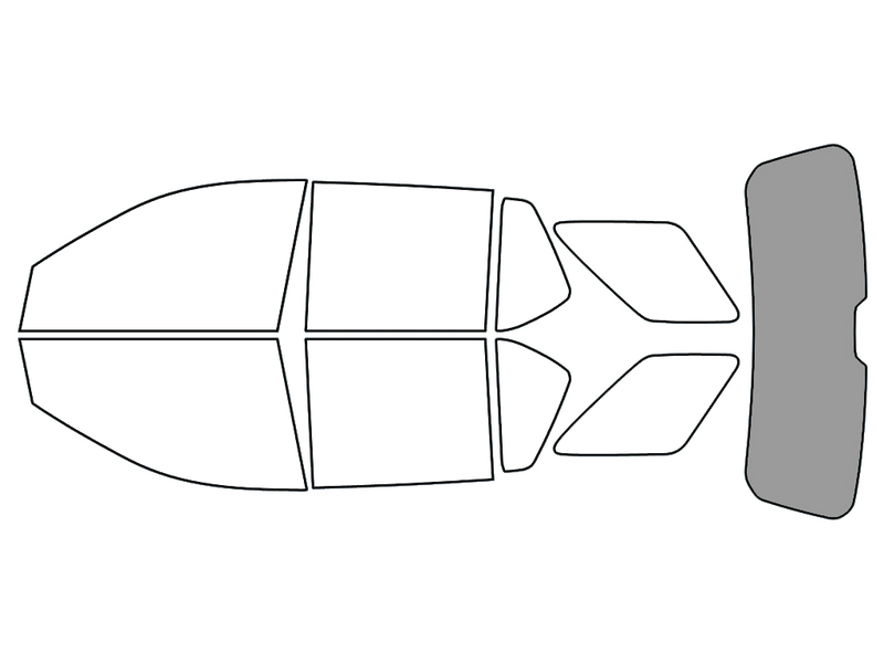 Rear Windshield - 50%