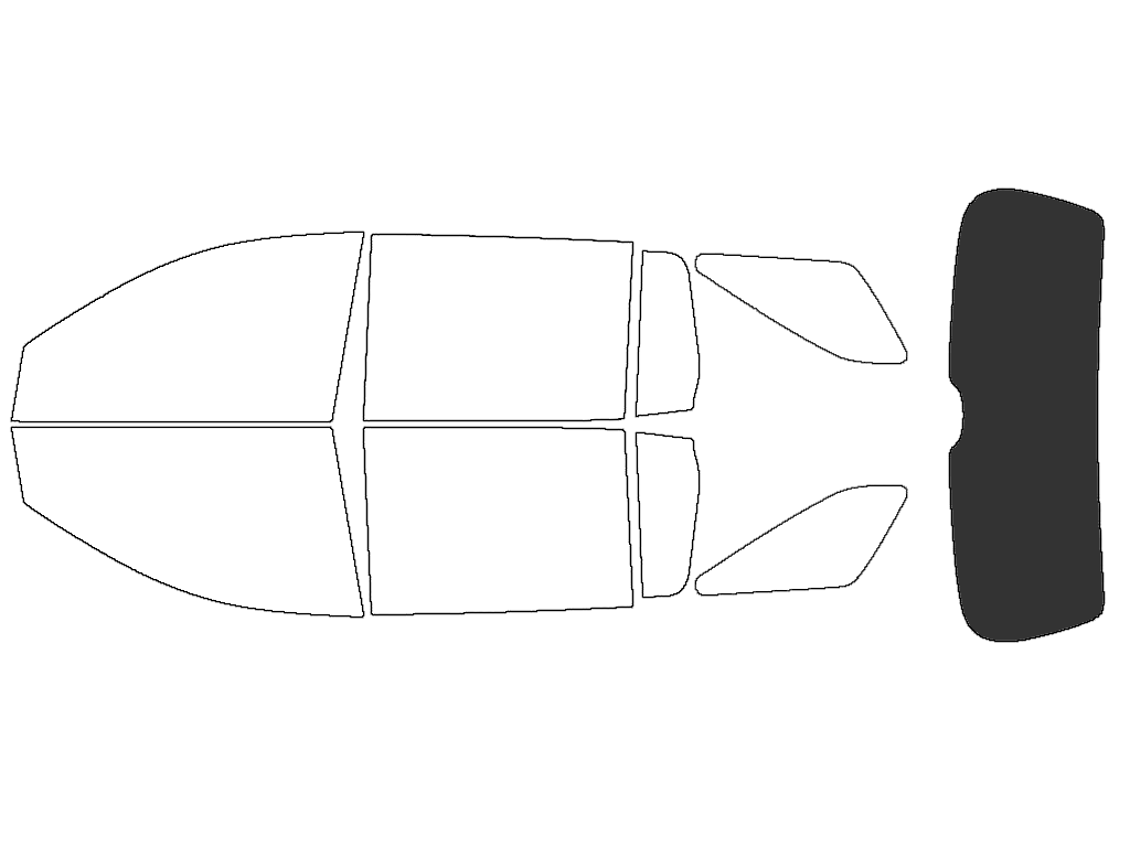 Rear Windshield - 15%