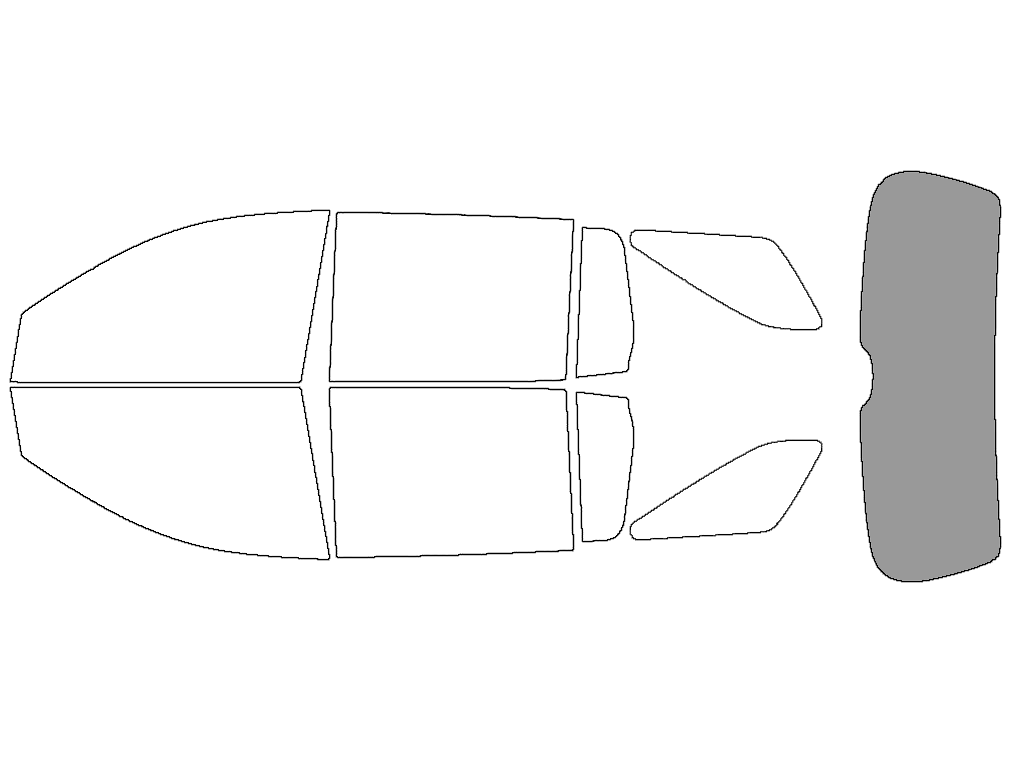 Rear Windshield - 45%