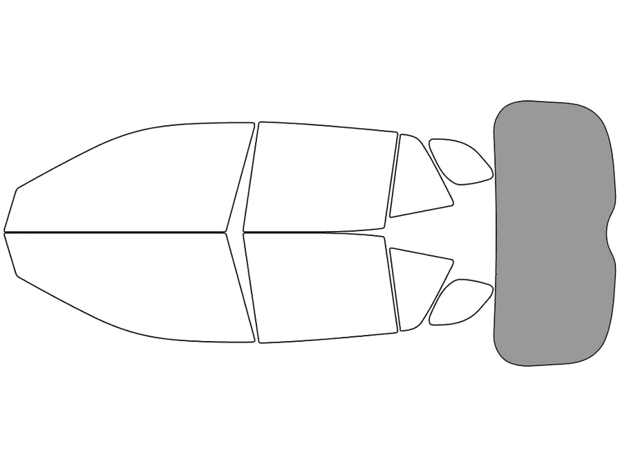 Rear Windshield - 50%