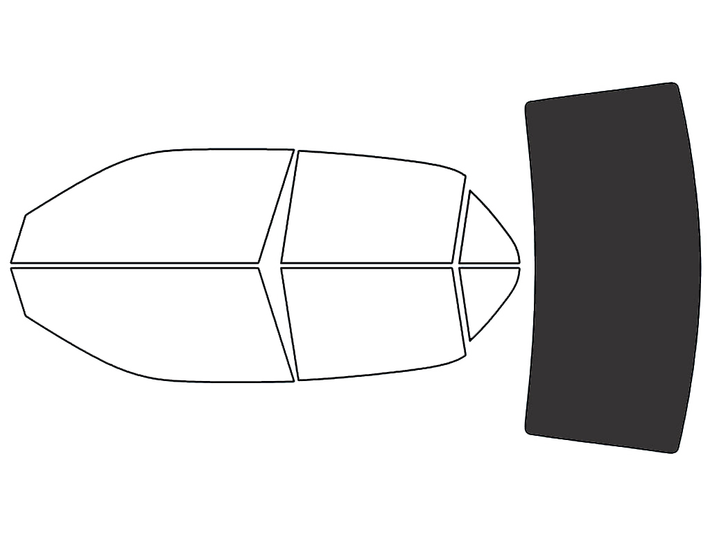 Avery Dennison™ Chrysler 300 2011-2023 NR Nano Ceramic IR Precut Window Tint