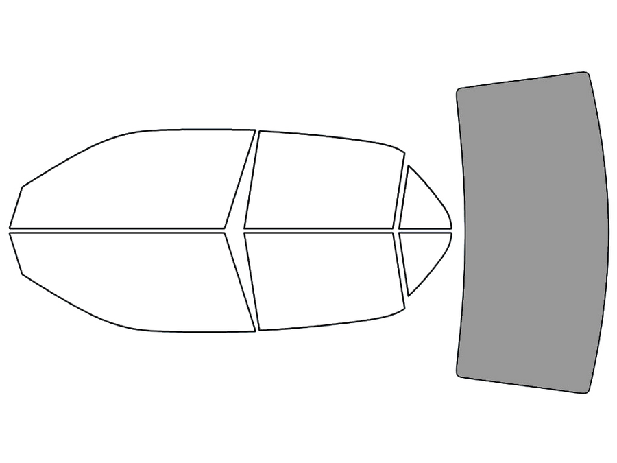 Rvinyl™ Chrysler 300 2011-2023 Precut Window Tint
