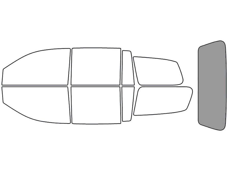 Rear Windshield - 50%