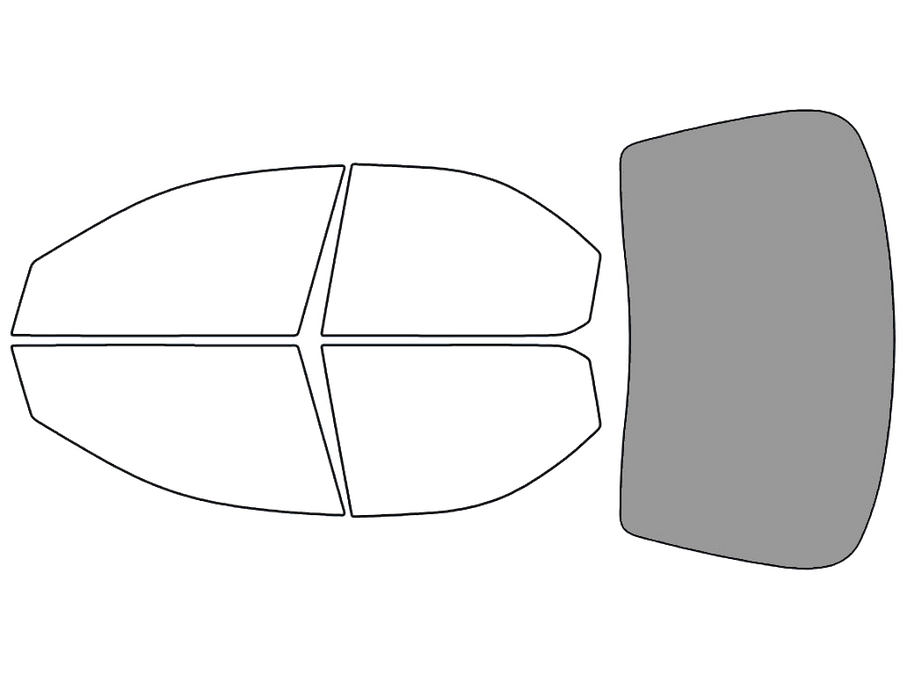 Rear Windshield - 50%