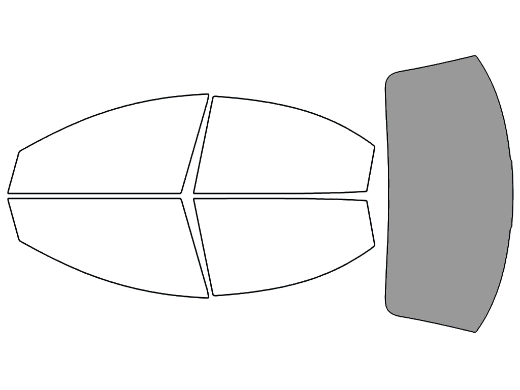 Rear Windshield - 50%