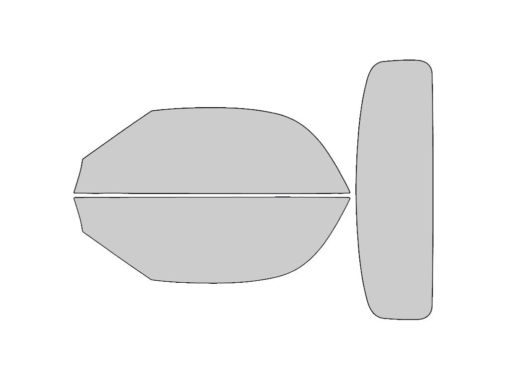 Avery Dennison Chrysler Crossfire 2004-2008 Convertible NR Nano Ceramic IR Precut Window Tint Kit