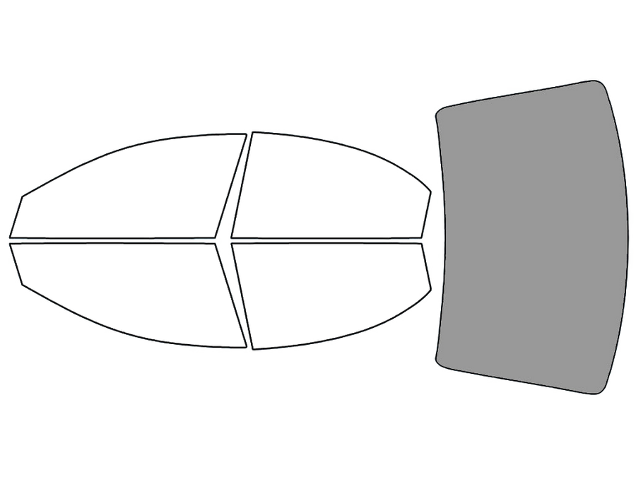 Rear Windshield - 50%