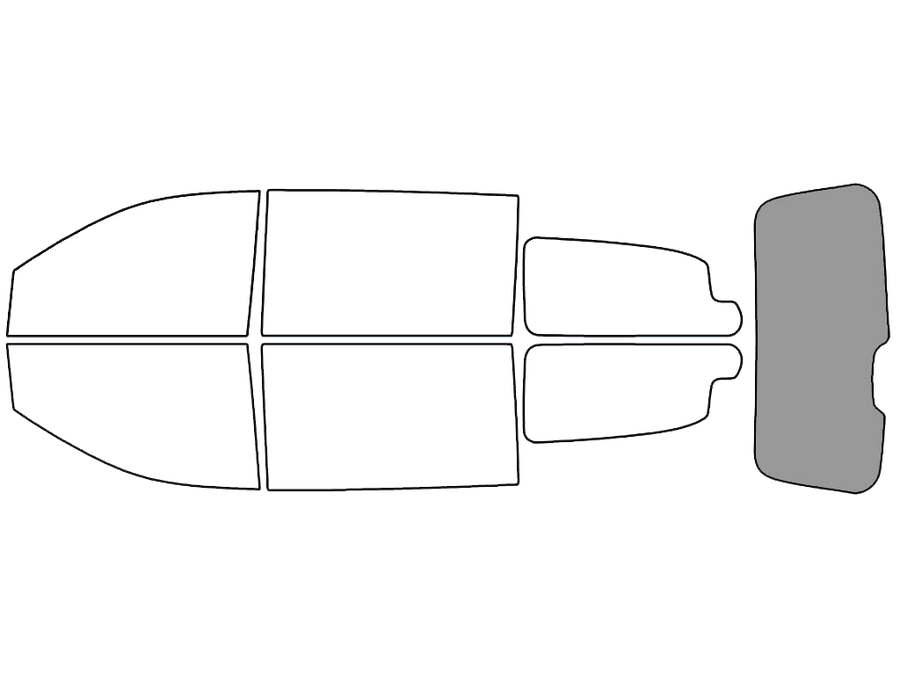 Rear Windshield - 50%