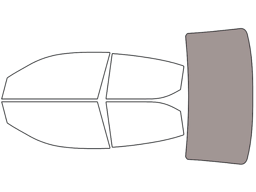 Rear Windshield - 50%