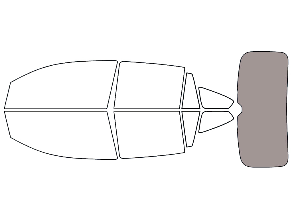 Rear Windshield - 50%