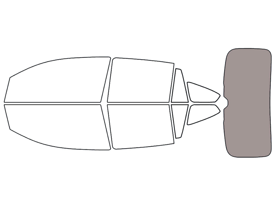 Rear Windshield - 50%