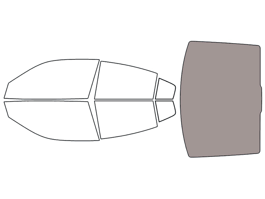 Rear Windshield - 50%