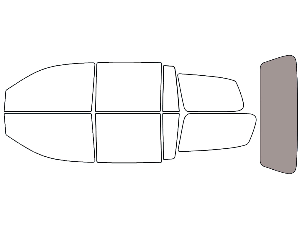 Rear Windshield - 50%