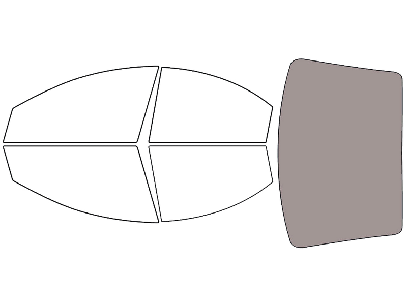 Rear Windshield - 50%