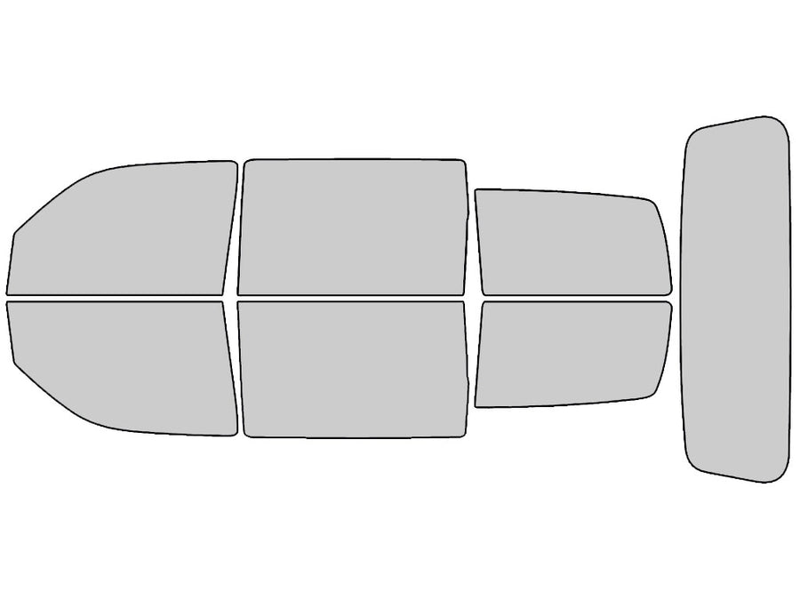 Avery Dennison Dodge Nitro 2007-2011 NR Nano Ceramic IR Precut Window Tint Kit