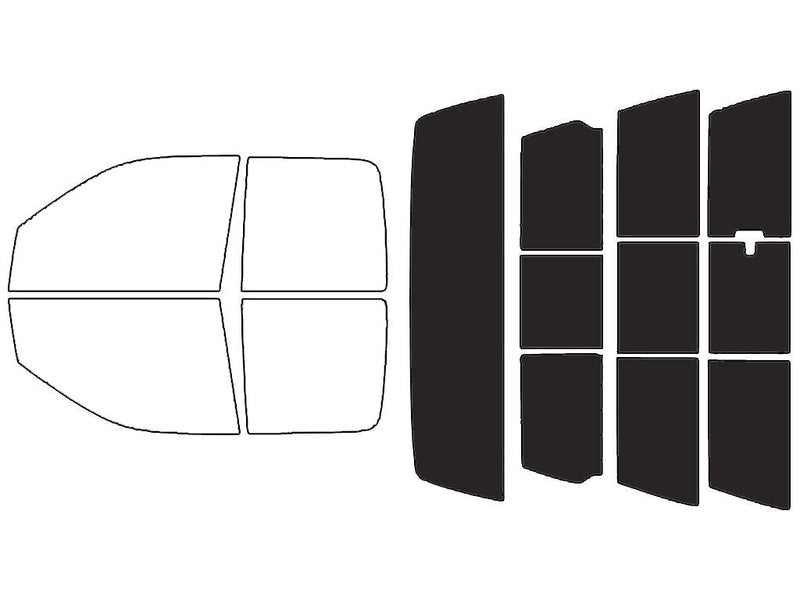 Rvinyl™ Truck Precut Window Tint - Rear Windshield