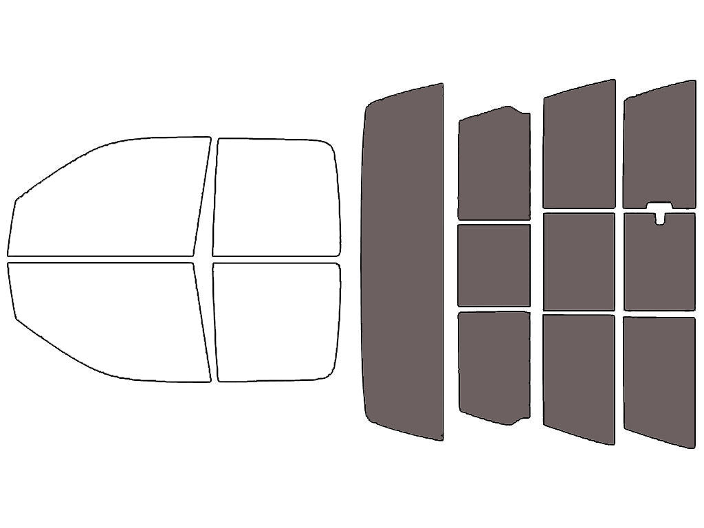 Rvinyl™ Truck Precut Window Tint - Rear Windshield