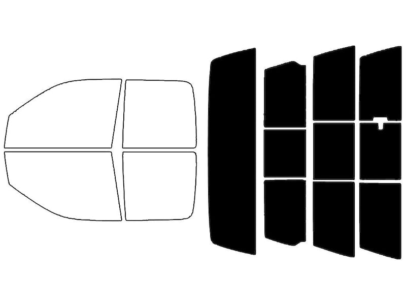 Rvinyl™ Truck Precut Window Tint - Rear Windshield