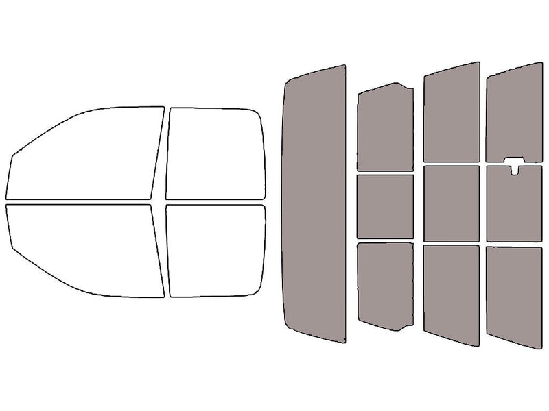 Rvinyl™ Truck Precut Window Tint - Rear Windshield