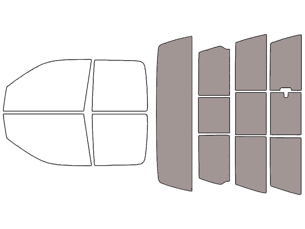 Rvinyl™ Truck Precut Window Tint - Rear Windshield