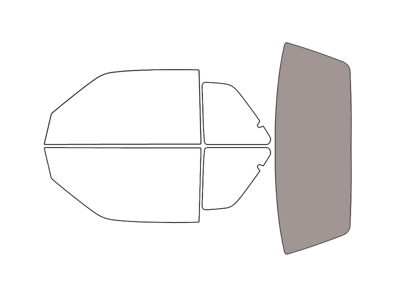 Rear Windshield - 50%