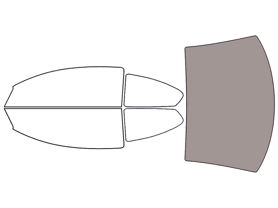Rear Windshield - 50%