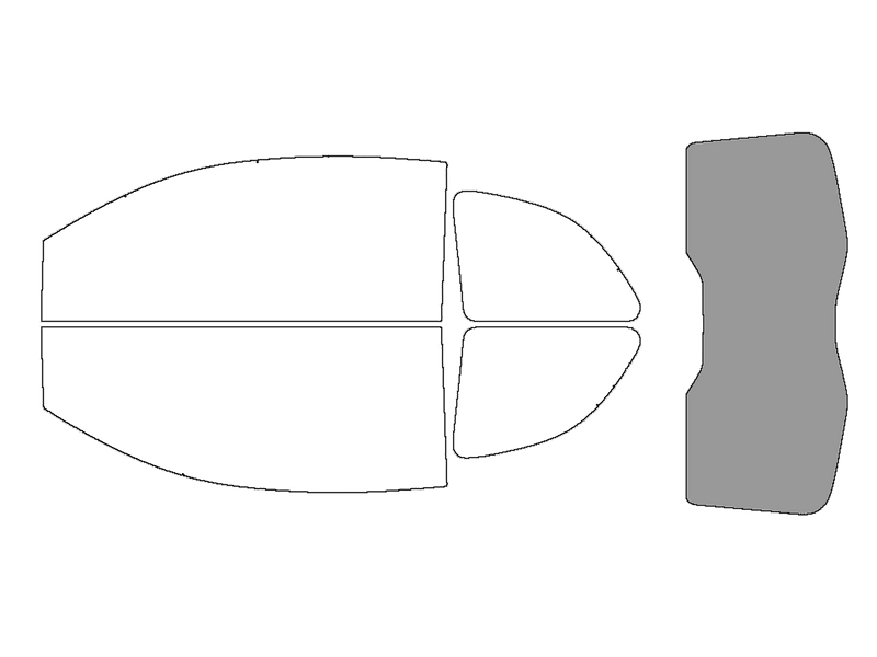 Rear Windshield - 50%