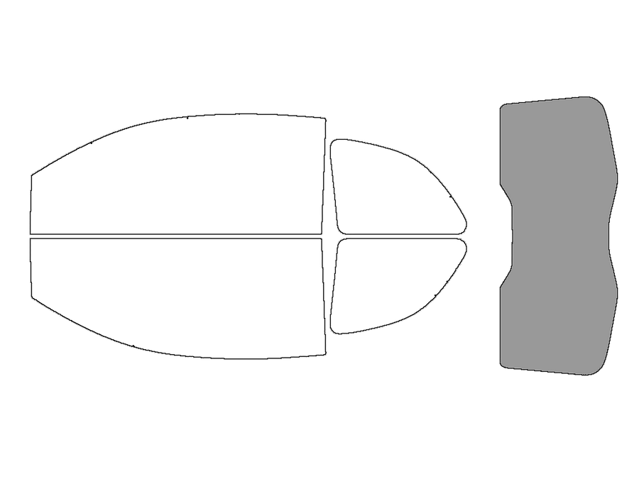 Rear Windshield - 50%