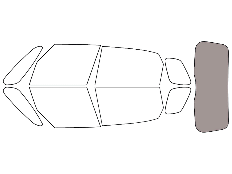 Rear Windshield - 50%