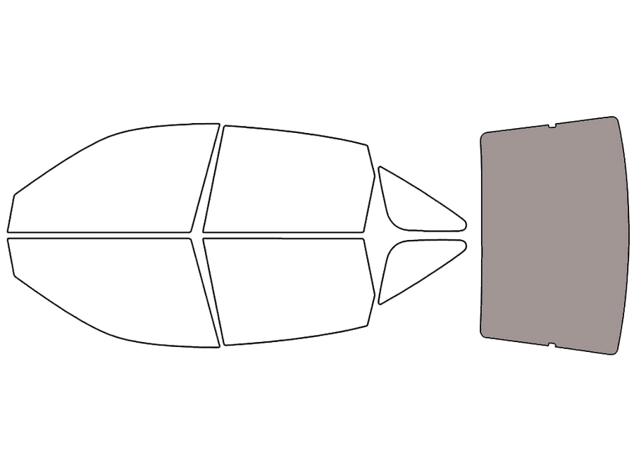 Rear Windshield - 50%