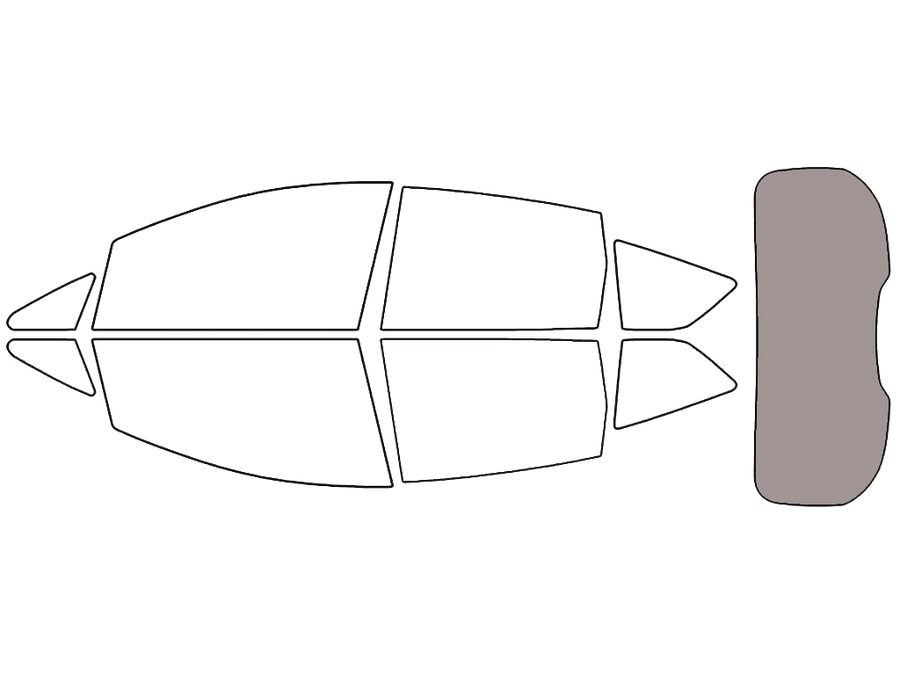 Rear Windshield - 50%