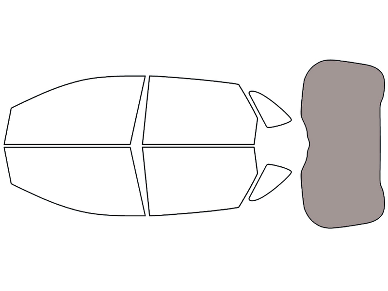Rear Windshield - 50%