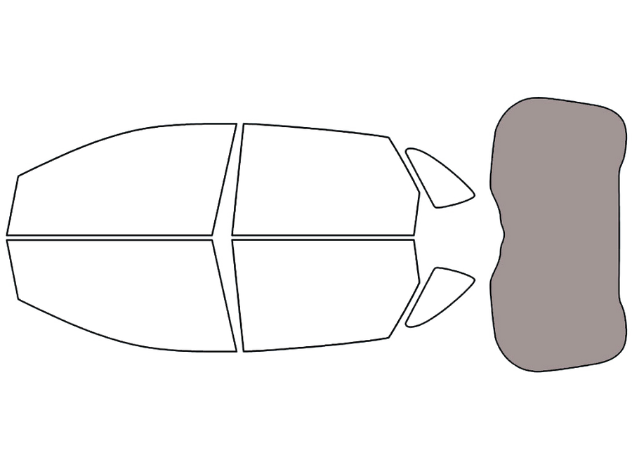 Rear Windshield - 50%