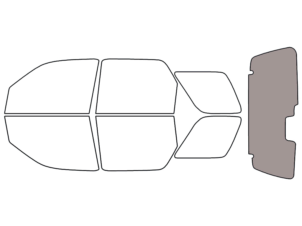 Rear Windshield - 50%