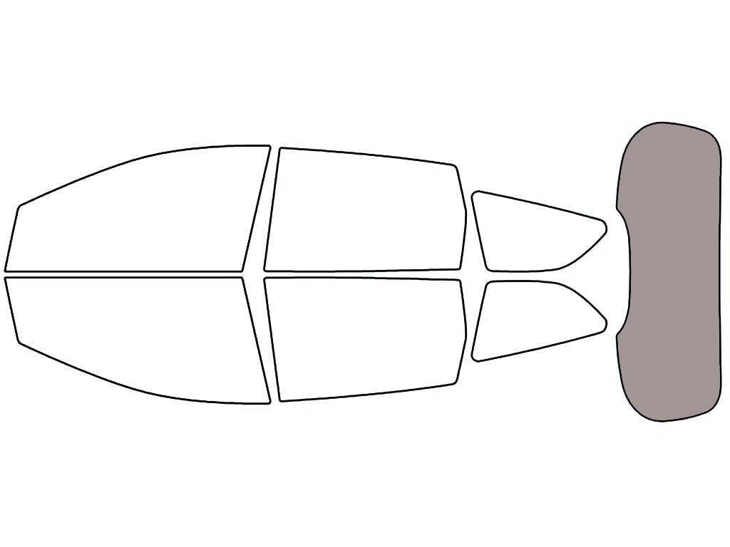 Rear Windshield - 50%