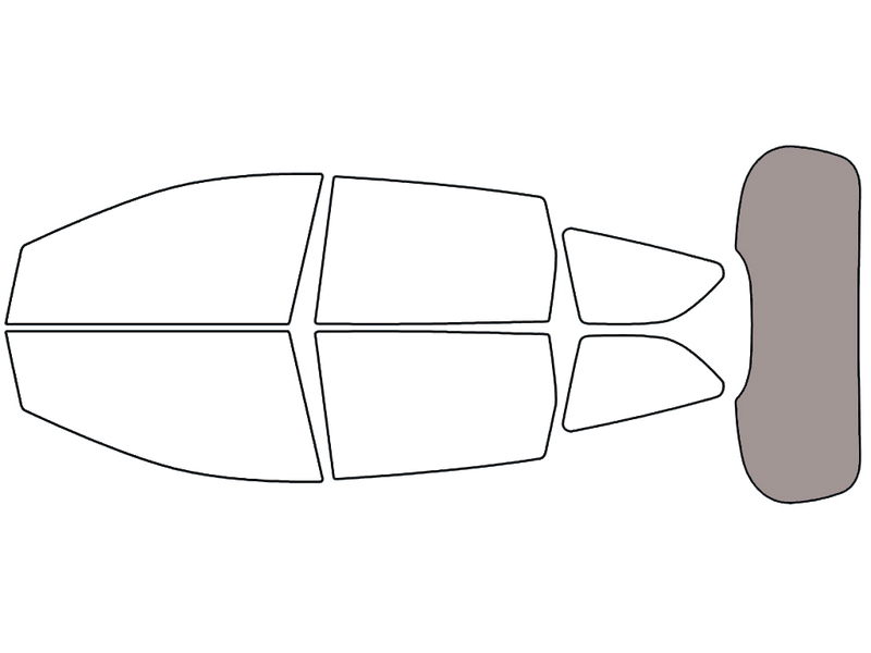 Rear Windshield - 50%