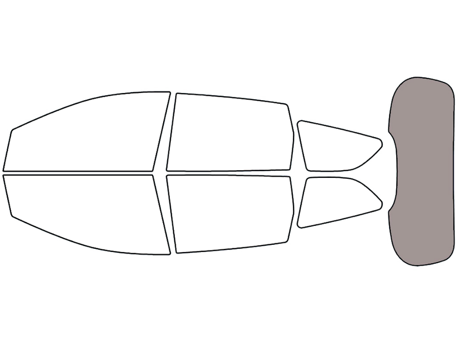 Rear Windshield - 50%