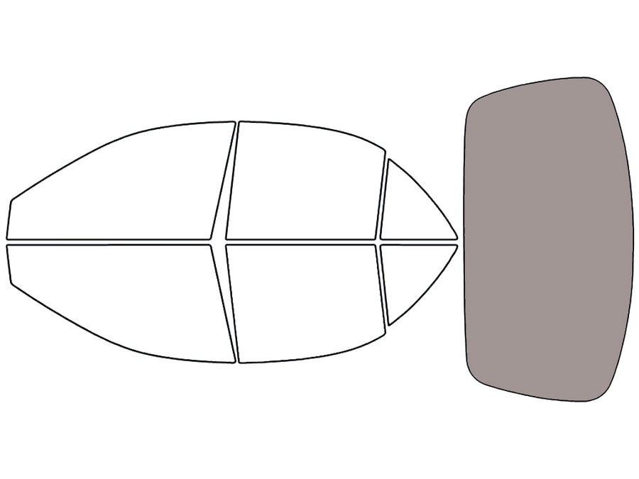Rear Windshield - 50%