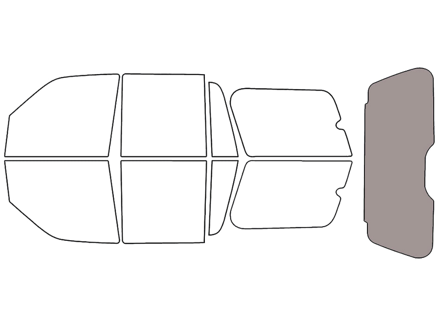 Rear Windshield - 50%