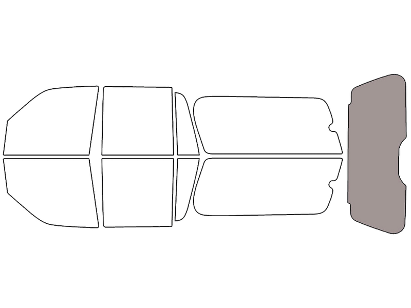 Rear Windshield - 50%