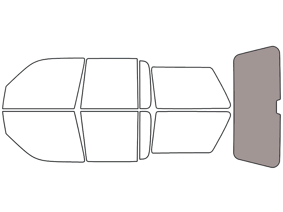 Rear Windshield - 50%